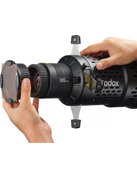 Spotlight GODOX projection LED avec lentille 85° (series LA, M, SL ) BLP