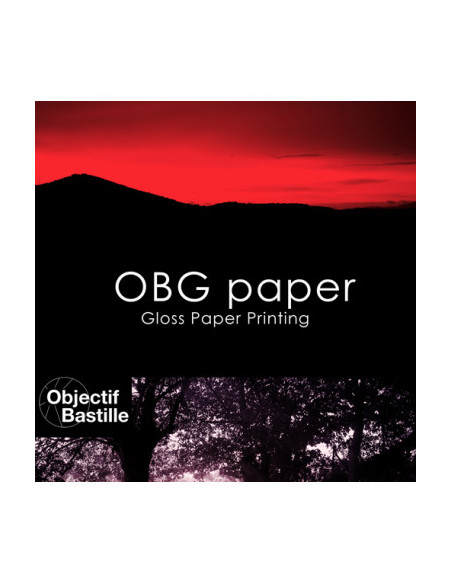PAPIER OBG Gloss Paper 250g 44" x 25m     21335