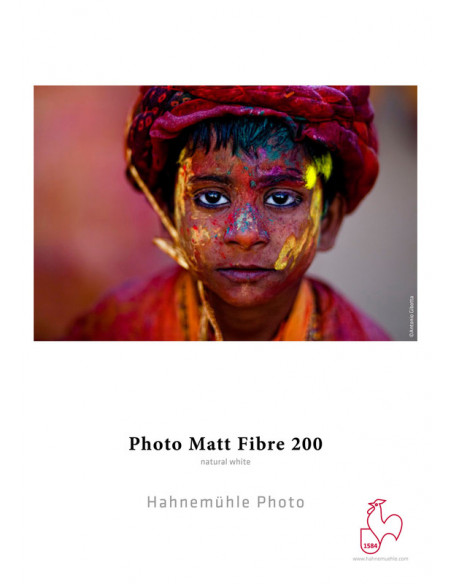 PAPIER HAHNEMUHLE PHOTO MATT FIBRE 200GRS 24"x30m