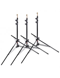 KIT 3 PIEDS ALU COMPACT AIR COMPRIME NOIR 1052BAC-3