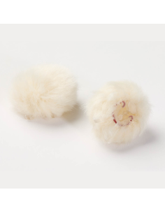 BONNETTE POILS DPA 2X AIR1 SMALL BLANC CREME pour 6060/6061 MKE1 COS-11