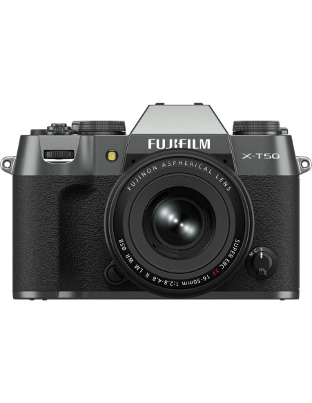 BOITIER FUJI X-T50 CHARCOAL SILVER + 16-50/2.8-4.8 R LM WR