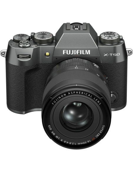BOITIER FUJI X-T50 CHARCOAL SILVER + 16-50/2.8-4.8 R LM WR