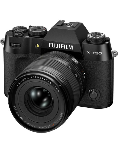 BOITIER FUJI X-T50 NOIR + 16-50/2.8-4.8 R LM WR