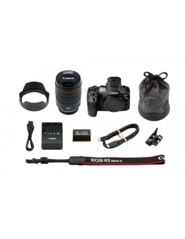 BOITIER CANON EOS R5 MARK II + 24-105/F4 L IS USM RF