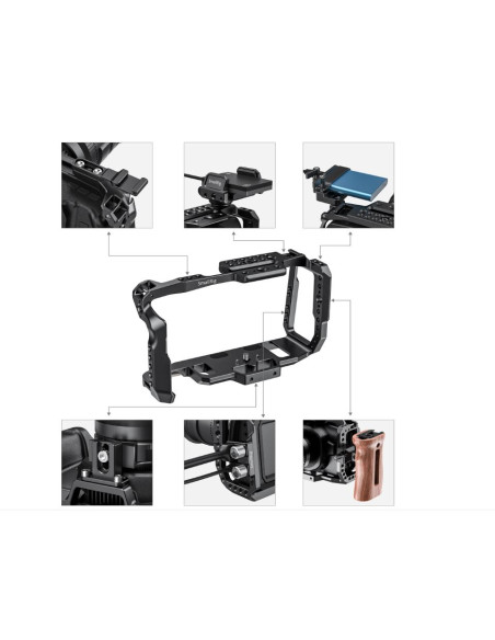 CAGE SMALLRIG 2203 POUR BLACKMAGIC DESIGN CAMERA 4K/6K