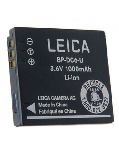 BATTERIE LEICA BP-DC6 / C-LUX 2 et 3