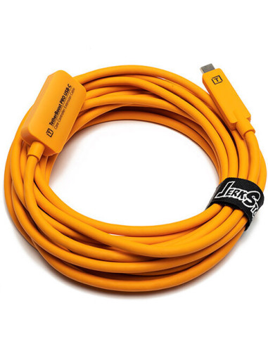 CABLE Rallonge active USB C Tethertools (5m) Orange