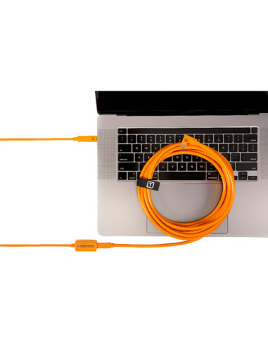 CABLE Rallonge active USB C Tethertools (5m) Orange