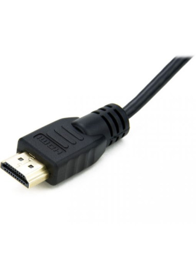 CABLE ATOMOS MICRO HDMI TO FULL HDMI LOCK 4K 60P 30CM