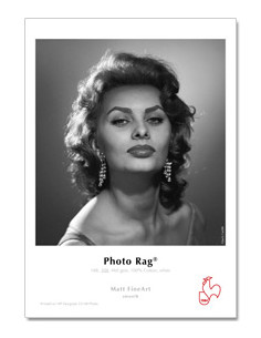PAPIER HAHNEMUHLE PHOTO RAG 308GRS 44"x12m