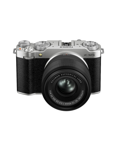 BOITIER FUJI X-M5 SILVER+ XC 15-45MM