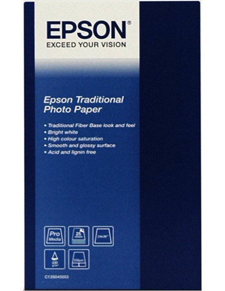 PAPIER EPSON  TRAD.BARYTE 330GRS A3+/25F