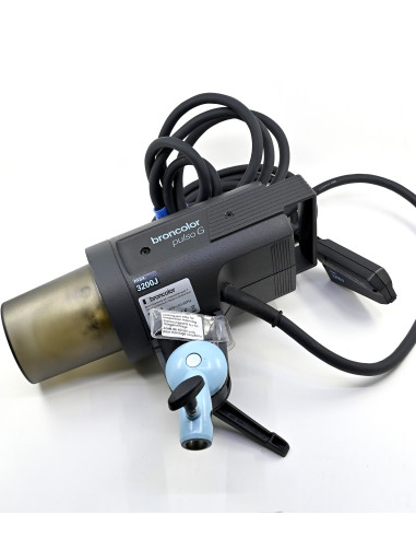 OCC Kit Generateur BRONCOLOR Scoro 3200 E WIFI / RFS 2 + 2 tetes PULSO 3200 + 2 rallonges 5M