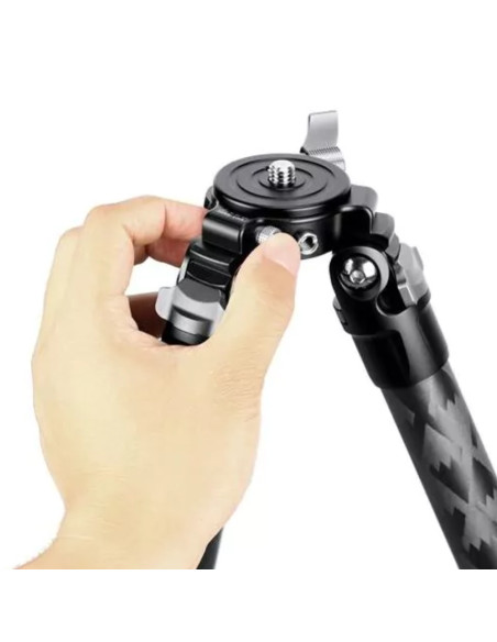 KIT TREPIED LEOFOTO Mr Q serie LQ-365+LH47 CARBONE
