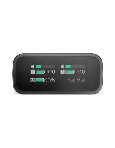 MICRO CRAVATE SENNHEISER PROFILE WIRELESS 2 EMETTEURS + RECEPTEUR