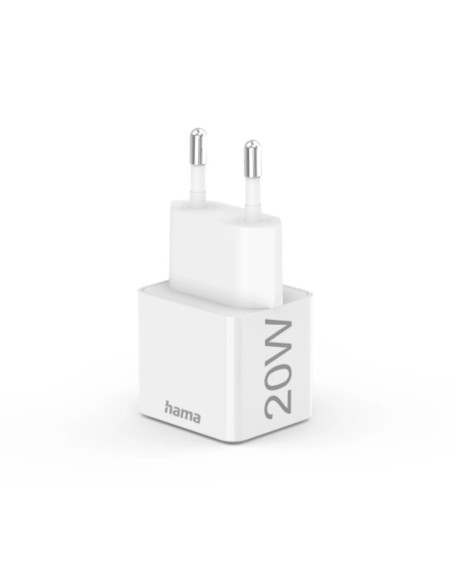 CHARGEUR HAMA RAPIDE USB-C 20W BLANC