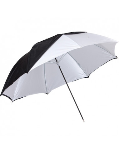 Parapluie WESTCOTT Blanc satiné neutre amovible 81cm