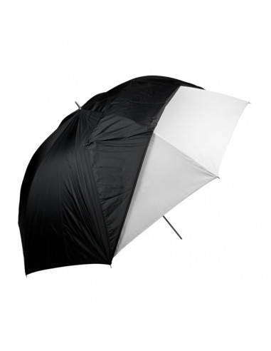 Parapluie WESTCOTT Blanc satiné neutre amovible 152cm