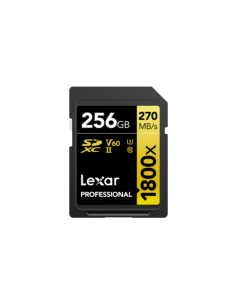 CARTE SDXC LEXAR PROFESSIONAL 256GB 1800x UHS-II U3