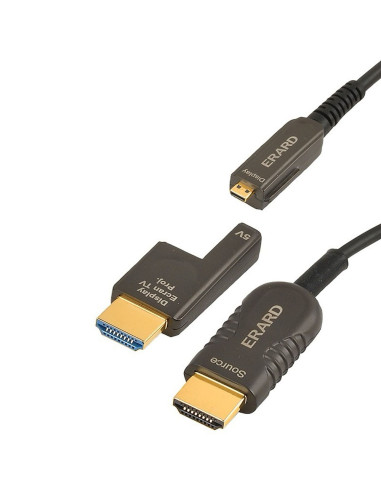 CABLE HDMI ERARD fibre optique UHD 4K 10m