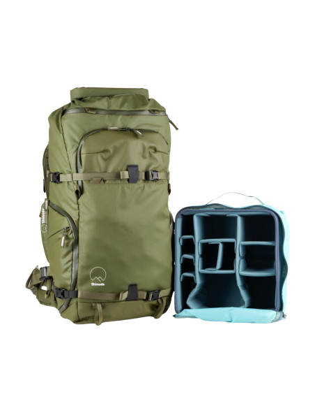 SAC A DOS SHIMODA ACTION X50  V2 STARTER KIT ARMY GREEN