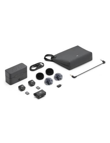 MICRO DJI MIC MINI (2TX + 1RX+ CHARGING CASE)
