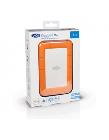 DISQUE DUR LACIE RUGGED MINI 4TB USB 3.0