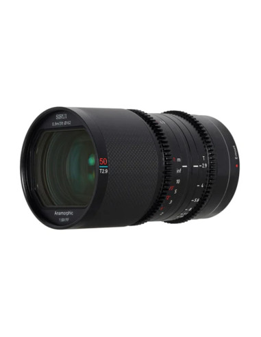 KIT OBJECTIF SIRUI SATURN 1.6X CARBON FULL FRAME ANAMORPHIC E MOUNT 35MM/50MM/75MM NEUTRAL FLARE