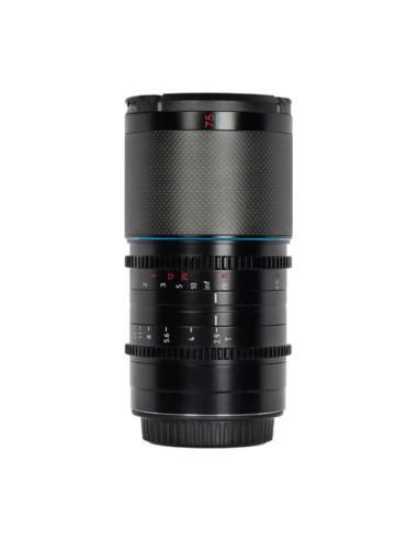 KIT OBJECTIF SIRUI SATURN 1.6X CARBON FULL FRAME ANAMORPHIC E MOUNT 35MM/50MM/75MM NEUTRAL FLARE
