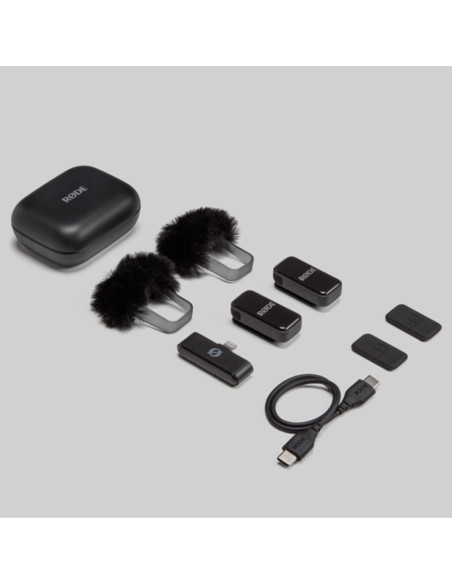 MICRO CRAVATE WIRELESS MICRO-C USB-C NOIR