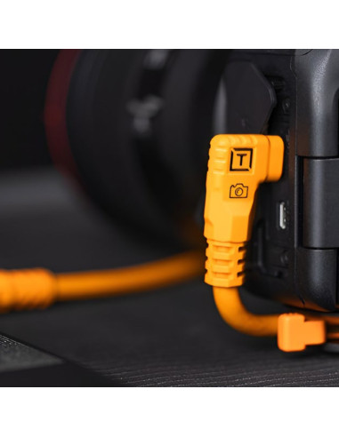 CABLE TETHERTOOLS USB-C USB-C OPTIMA 10G ORANGE 9.40M