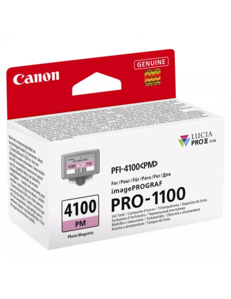 CARTOUCHE CANON PFI-4100 PM PHOTO MAGENTA PRO-1100