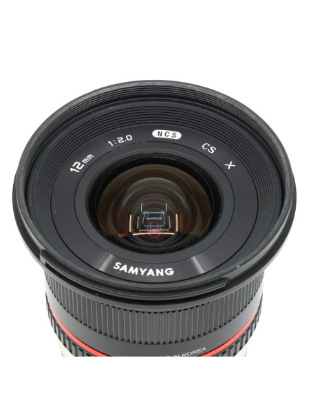 DV Objectif SAMYANG 12mm f/2 (Fuji)