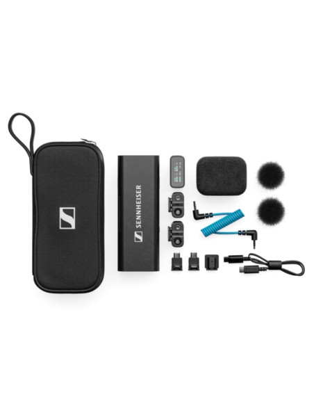 KIT MICRO SENNHEISER PROFILE WIRELESS 2 EMETTEURS+ RECEPTEUR + 2X ME 2