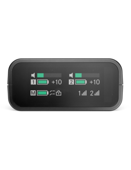 KIT MICRO SENNHEISER PROFILE WIRELESS 2 EMETTEURS+ RECEPTEUR + 2X ME 2
