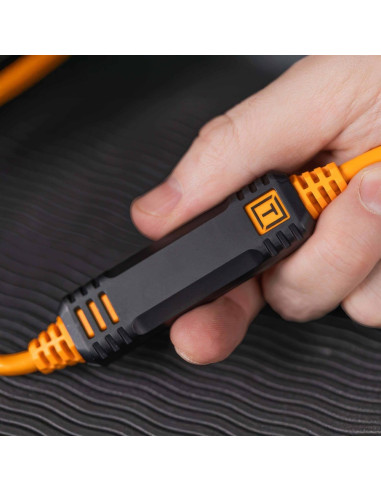 CABLE TETHERTOOLS USB-C USB-C 10G 4.6M COUDE