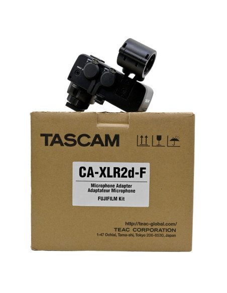 OCC ADAPTATEUR MICRO TASCAM CA-XLR2d pour FUJIFILM KIT