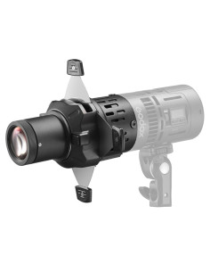 Nez optique GODOX avec lentille 50° p/MS60R/Bi - RS60R/Bi  ML60IIBi -ML100BI/R  SP50K