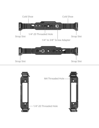 CAGE SMALLRIG 3788 POUR NINJA V/V+/ULTRA