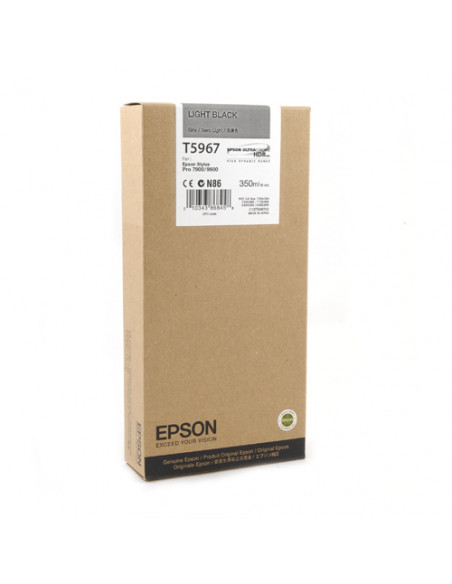 CARTOUCHE EPSON SP 7900/9900 GRIS 350ml T5967