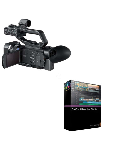 PACK SONY PXW-Z90 - HD XAVC - CMOS 1" 4K + LOGICIEL DAVINCI RESOLVE STUDIO