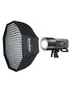 PACK GODOX FLASH AD600PRO II + SOFTBOX PARAPLUIE OCTA 80 CM