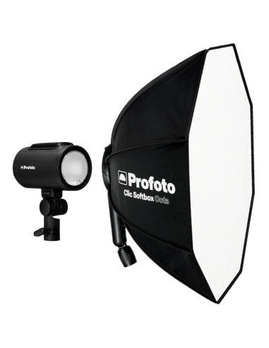 PACK PROFOTO FLASH A2 + CLIC OCTA 2'' (60 CM)