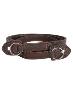COURROIE BRONKEY CUIR ROMA MARRON