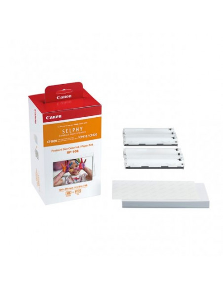 PAPIER+ENCRE CANON X3 RP-108IN/canon SELPHY CP 1000