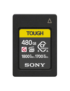 CARTE CF EXPRESS TYPE A SONY G series TOUGH 480Go W1700m/o