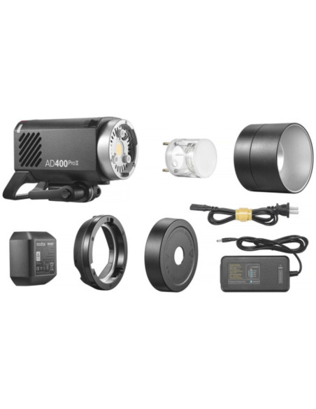 Flash GODOX WITSTRO AD400PRO II (livré avec adapt Bowens)