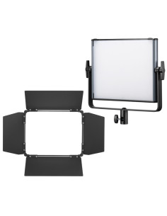 PACK PANNEAU LED GODOX LDX50R RGBWW AVEC COUPE-FLUX BD50
