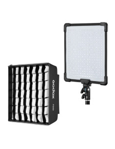PACK PANNEAU LED GODOX FLEXIBLE FH50Bi AVEC SOFTBOX ET GRID FS50
